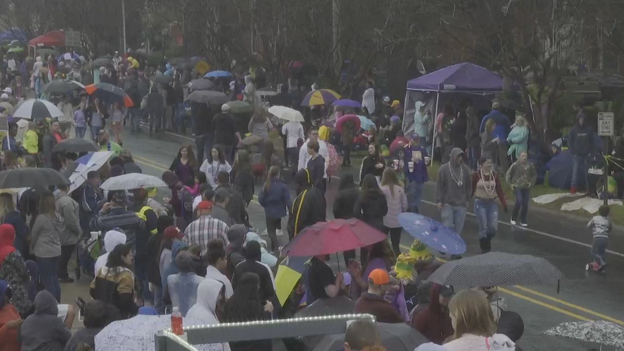 Rainy Highland Parade